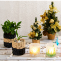 glass flower pots clear glass candle holder